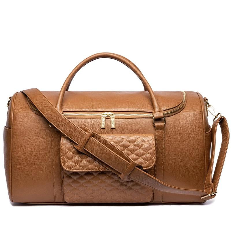 Monaco Travel Bag, Caramel Brown