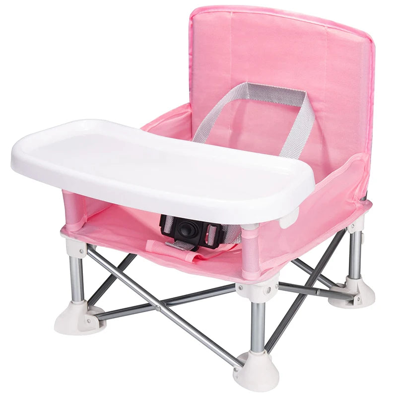 Baby Foldable Portable Dining Chair with Comfortable Feeding Seat