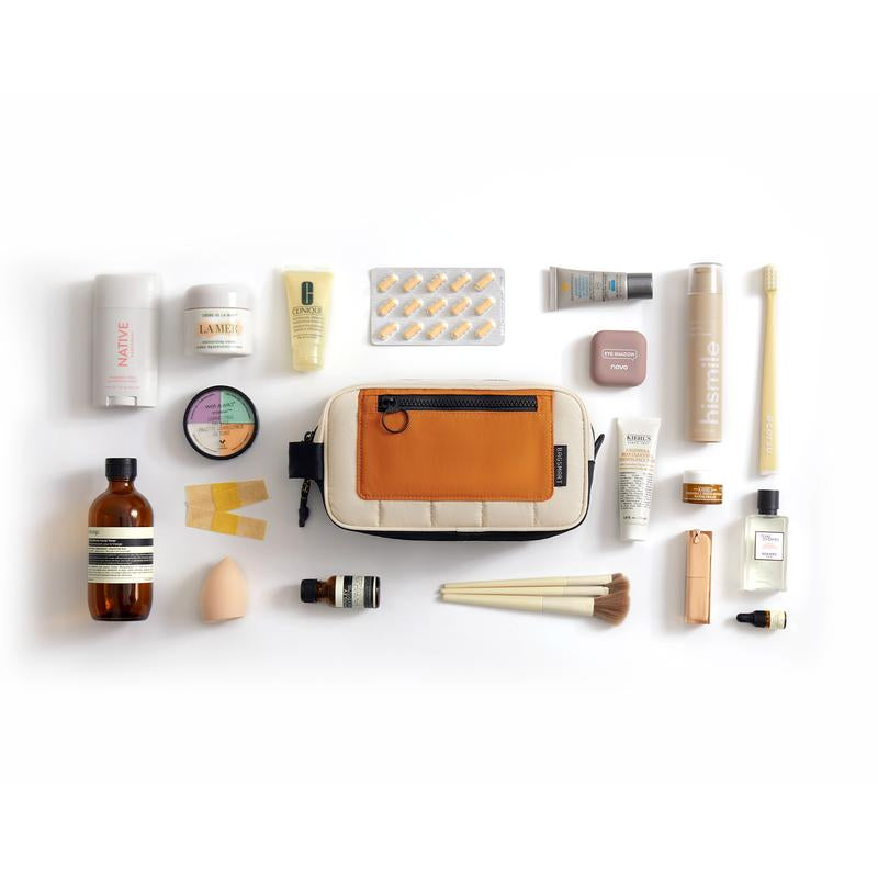 Travel Toiletry Bag, Makeup Bag Organizer & Dopp Kit Water Resistant Shaving Bag for Accessories