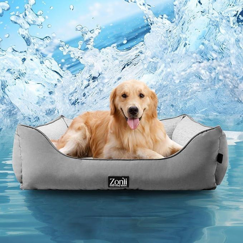 Vagascape Cooling Pet Mat/All Season Pet Mat, Eco-Friendly for Large Dog, Cats Use in Crate, Trunk, Camping, Portable, Machine Washable,