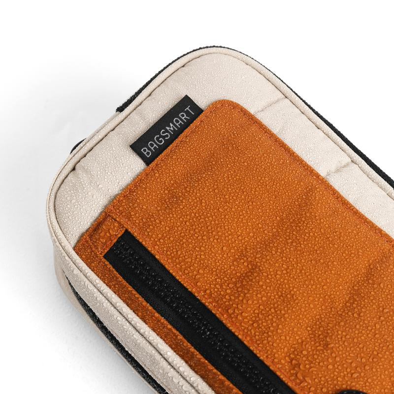 Travel Toiletry Bag, Makeup Bag Organizer & Dopp Kit Water Resistant Shaving Bag for Accessories