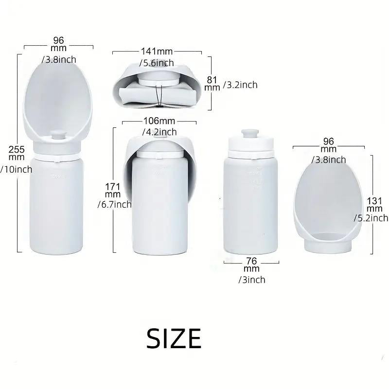 Portable Dog Water Bottle, Travel Dog Water Dispenser, Pet Outdoor Drinking Cup, Puppy Water Feeder for On The Go Hydration