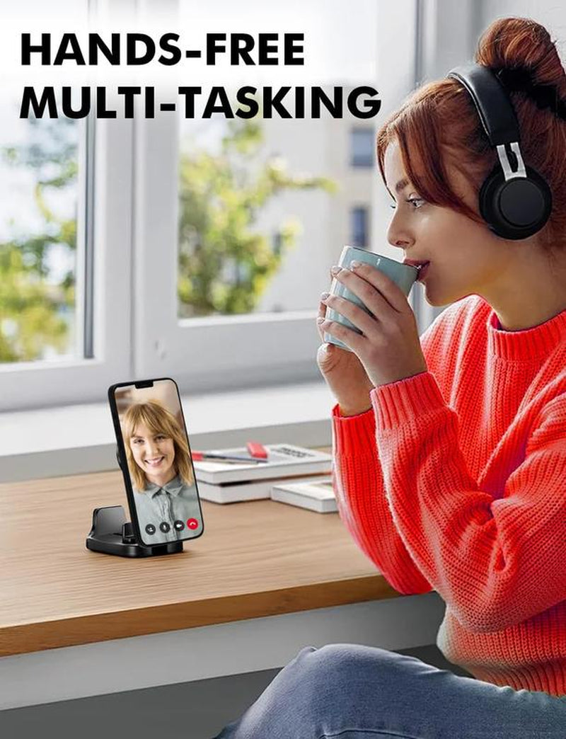 Travel Depot Magnetic Phone Holder Handsfree, Airport or Plane Magnetic Phone Mount for Travel, Home Office