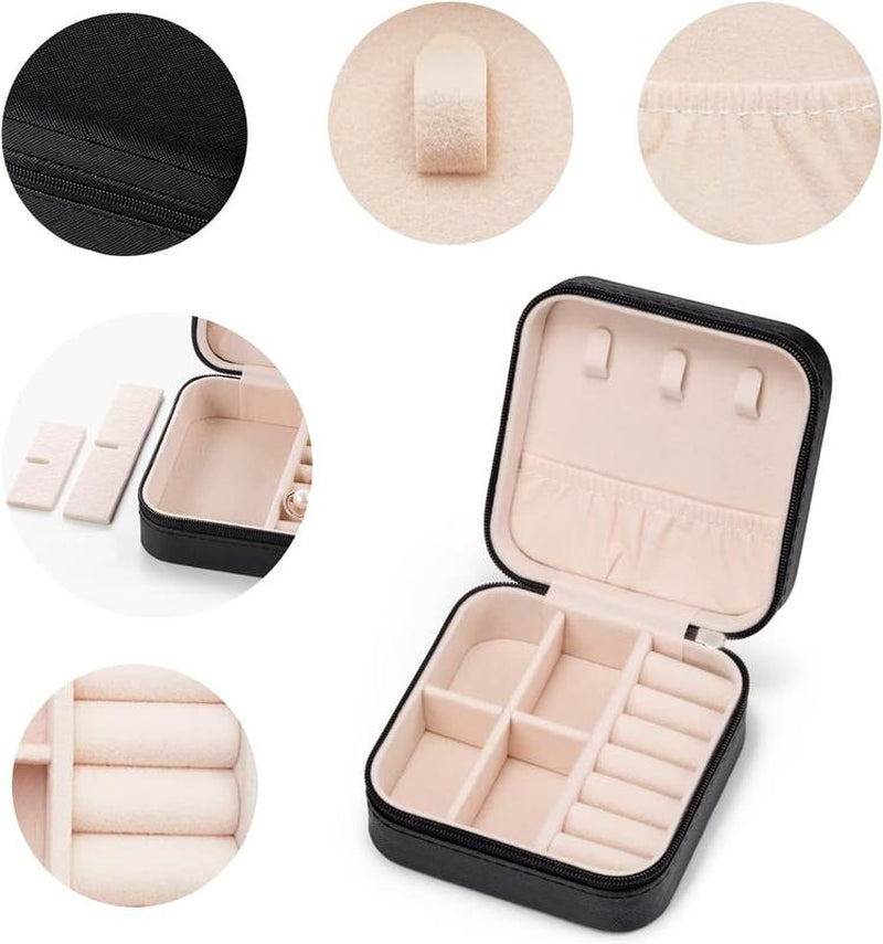 Mini Jewelry Travel Case (Black)