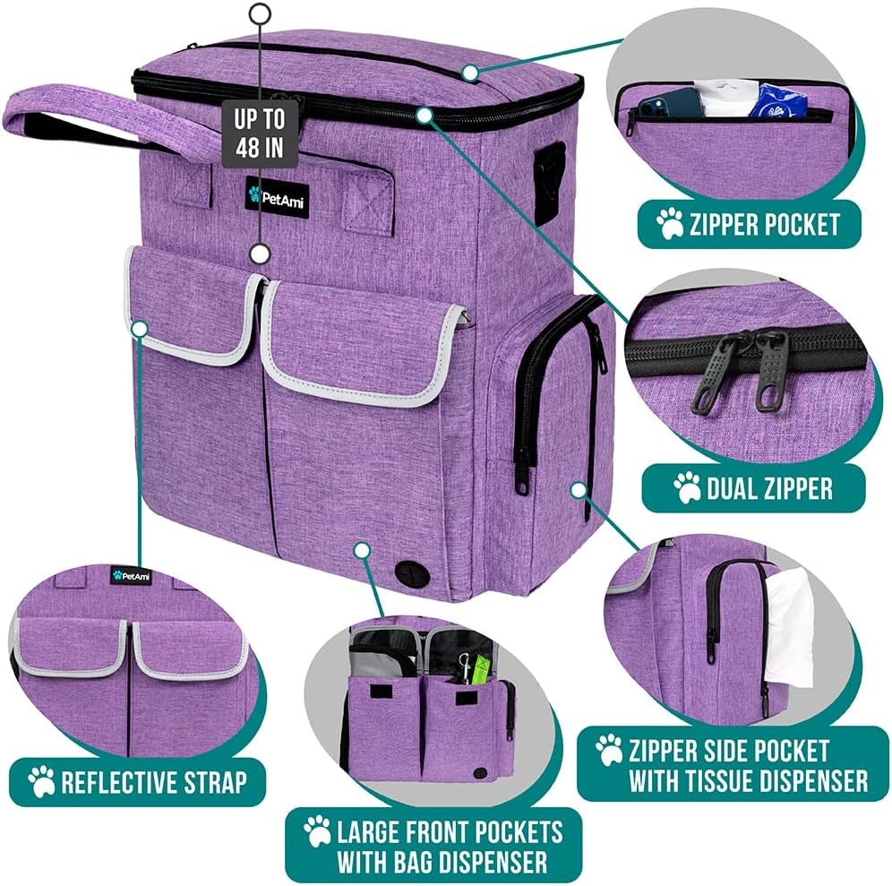 Dog Travel Bag Pet Supplies Accessories Organizer for Traveling