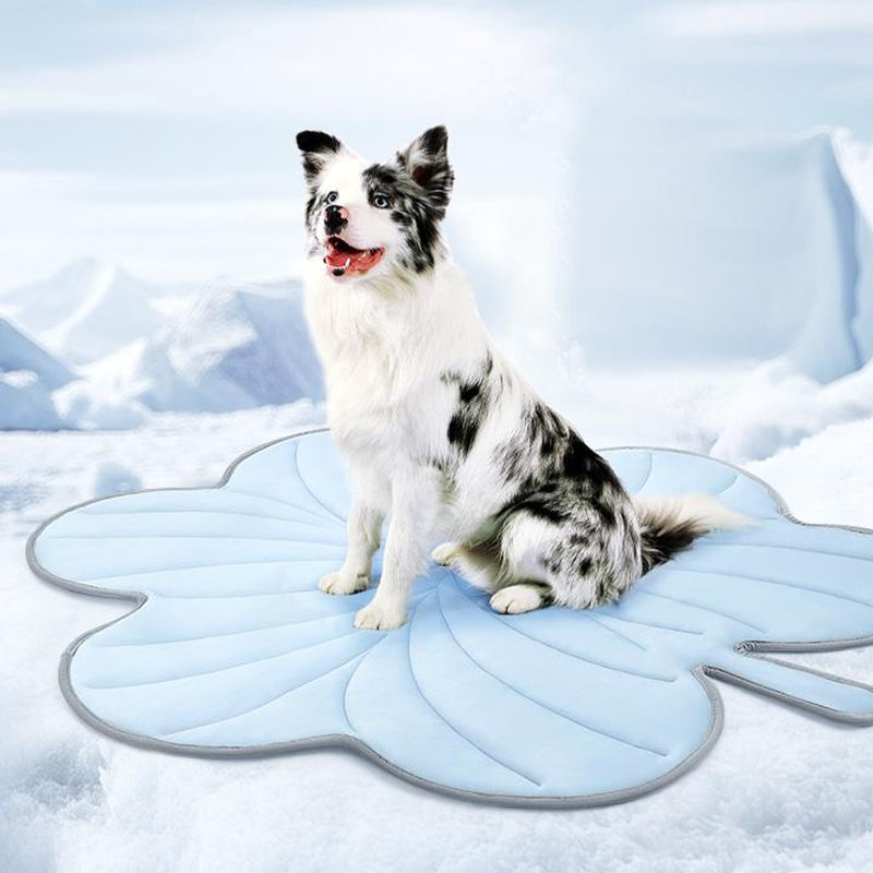 Vagascape Cooling Pet Mat/All Season Pet Mat, Eco-Friendly for Large Dog, Cats Use in Crate, Trunk, Camping, Portable, Machine Washable,