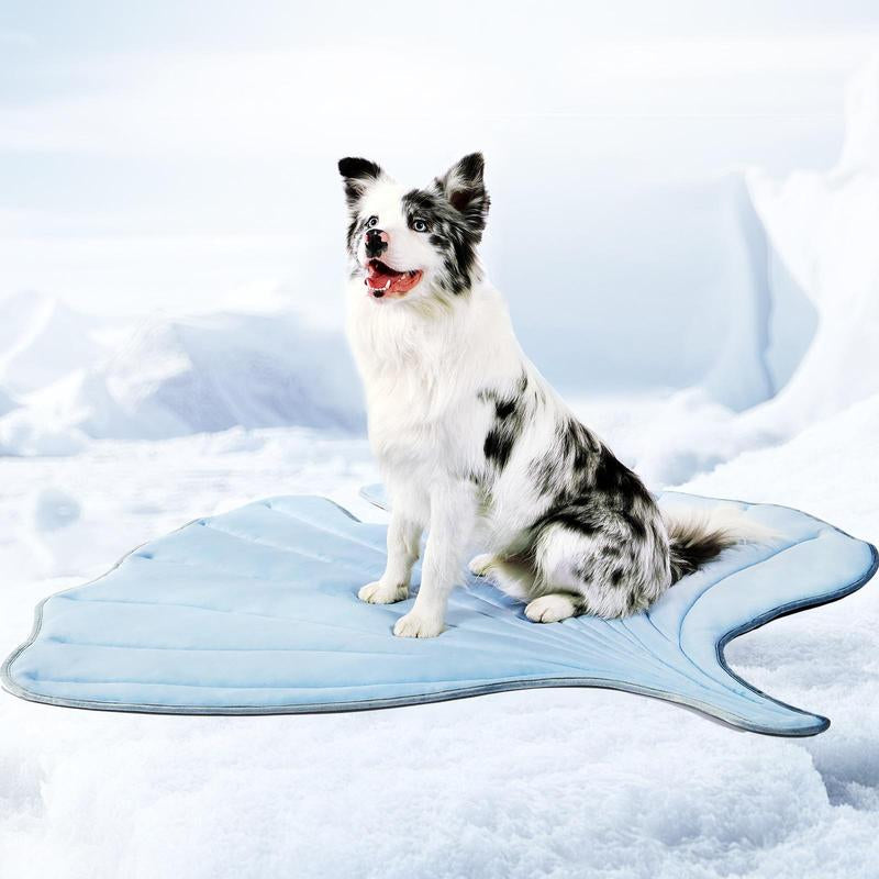 Vagascape Cooling Pet Mat/All Season Pet Mat, Eco-Friendly for Large Dog, Cats Use in Crate, Trunk, Camping, Portable, Machine Washable,