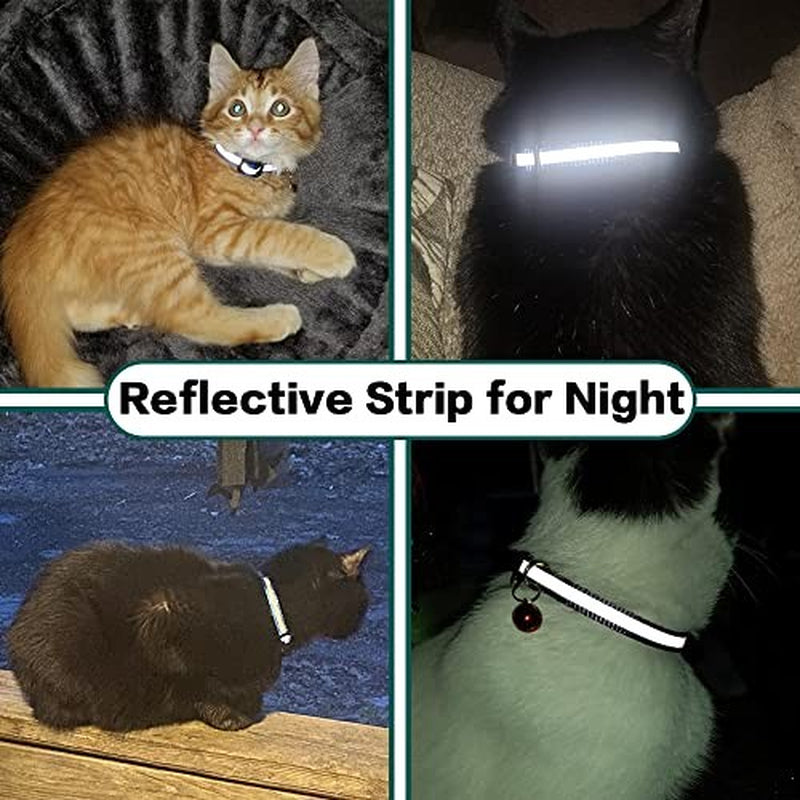 Airtag Cat Collar Breakaway, Reflective for Apple Air Tag