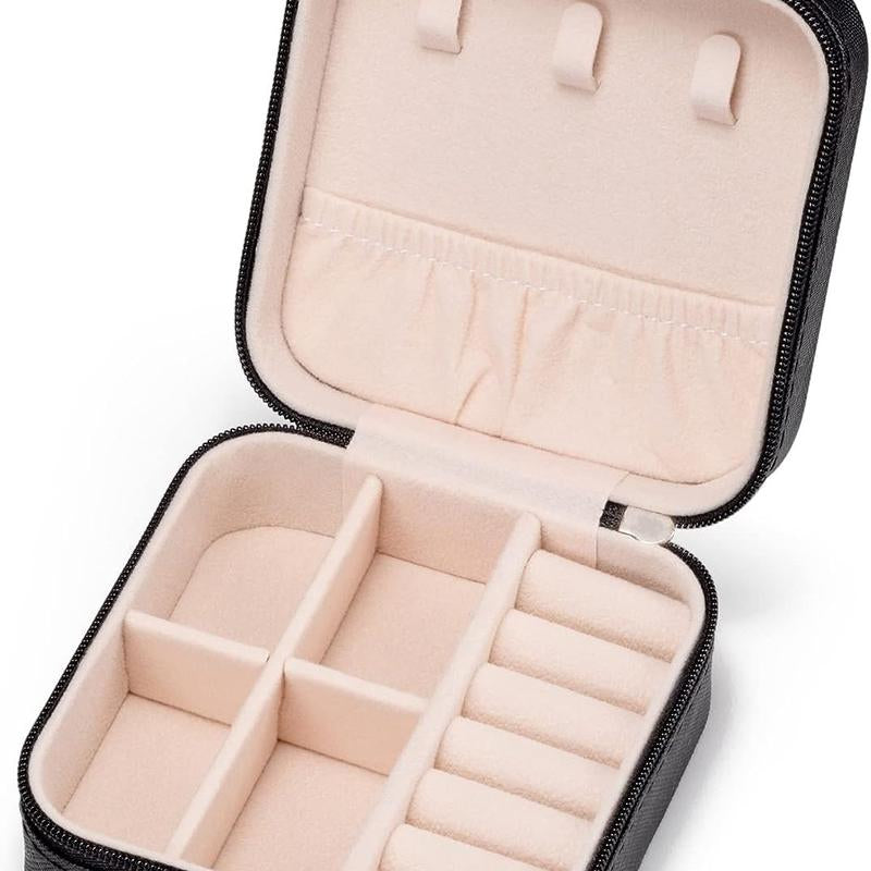 Mini Jewelry Travel Case (Black)