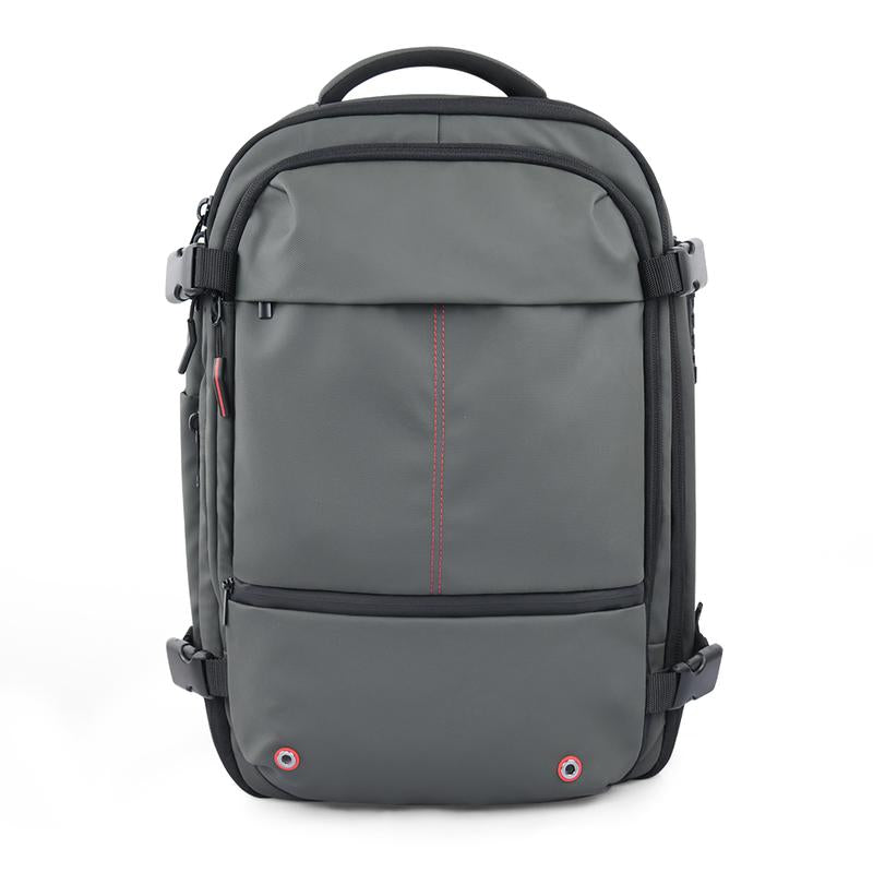 Travel Inspira, Carry-On Travel Backpack, 55L Expandable Vackpack with Vacuum Compression