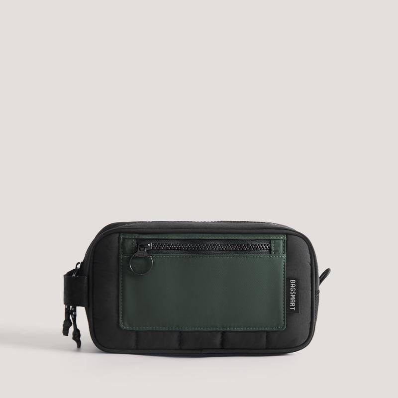 Travel Toiletry Bag, Makeup Bag Organizer & Dopp Kit Water Resistant Shaving Bag for Accessories