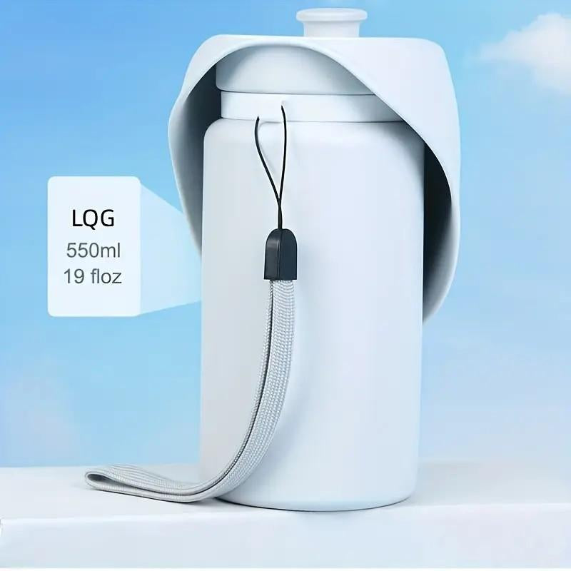 Portable Dog Water Bottle, Travel Dog Water Dispenser, Pet Outdoor Drinking Cup, Puppy Water Feeder for On The Go Hydration