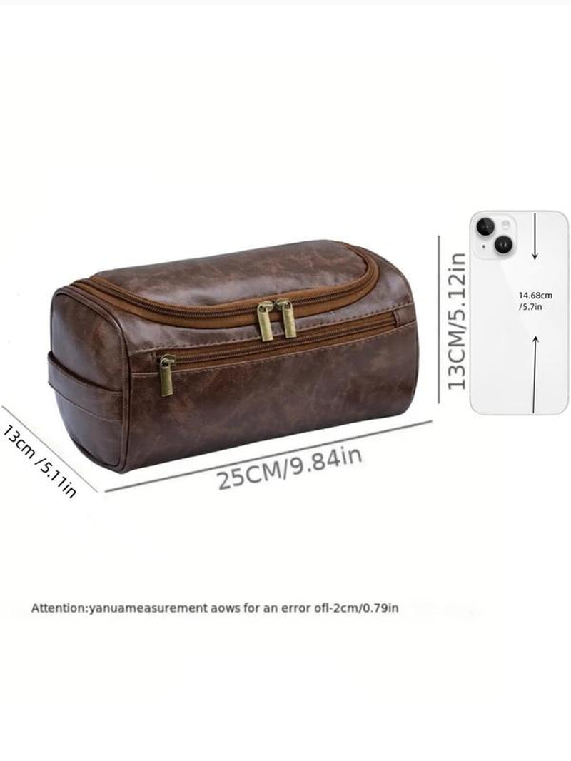 Men's Secure Fastening Toiletries Travel Toiletry Bag, Grooming and Personal Care