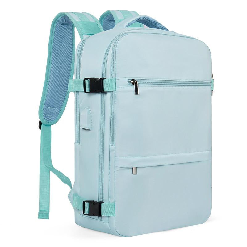 CLUCI Travel Backpack for Women 15.6 Inch College Laptop Backpack Purse with USB Charging Port