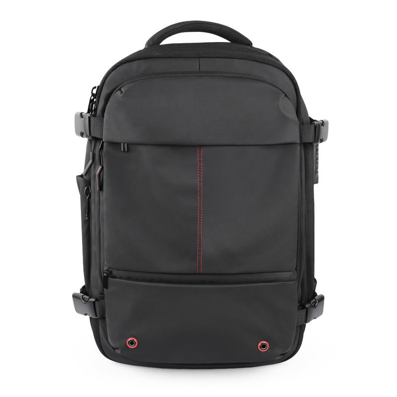 Travel Inspira, Carry-On Travel Backpack, 55L Expandable Vackpack with Vacuum Compression