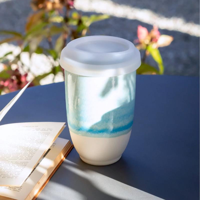 Lagoon 12Oz Ceramic Travel Mug