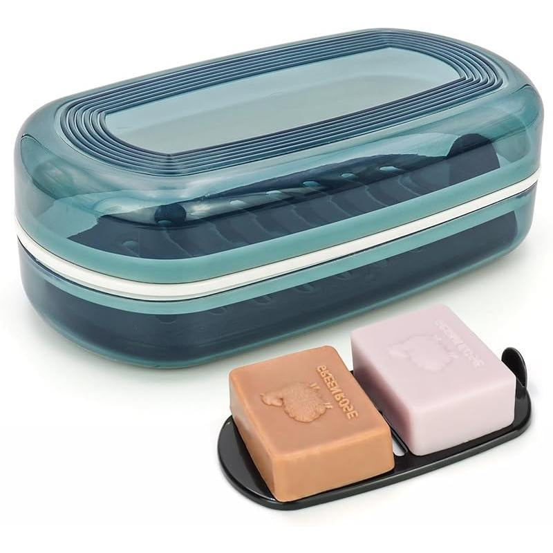 Shampoo Bar Holder, Travel Soap Case, Soap Box for Duke Cannon for Traveling, Camping, Gym, Bathroom