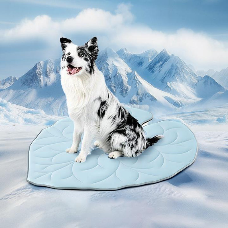 Vagascape Cooling Pet Mat/All Season Pet Mat, Eco-Friendly for Large Dog, Cats Use in Crate, Trunk, Camping, Portable, Machine Washable,