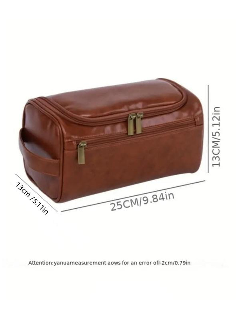Men's Secure Fastening Toiletries Travel Toiletry Bag, Grooming and Personal Care