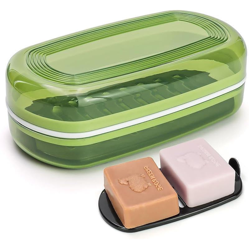 Shampoo Bar Holder, Travel Soap Case, Soap Box for Duke Cannon for Traveling, Camping, Gym, Bathroom
