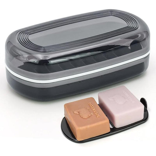 Shampoo Bar Holder, Travel Soap Case, Soap Box for Duke Cannon for Traveling, Camping, Gym, Bathroom