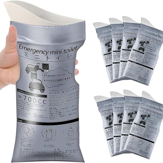Disposable Emergency Urinal Bag, Portable Camping Pee Bag, Traffic Jam Emergency Urine Bag, Travel Emergency Mini Bag, Car Accessories, Travel Accessories, Essential Summer Essentials, Travel