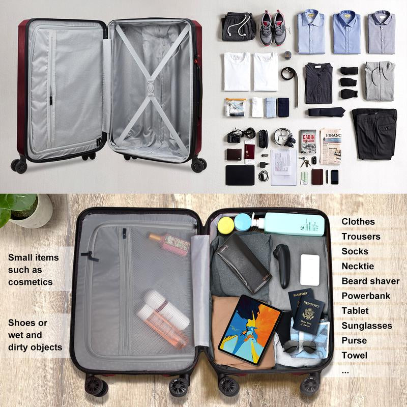 Verdi Luggage 28 Inch Expandable, Bottom Grip Design, Lightweight, Scratch Resistant, Pc(Polycarbonate) Hardside Suitcase