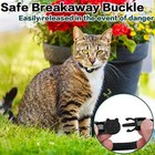 Airtag Cat Collar Breakaway, Reflective for Apple Air Tag