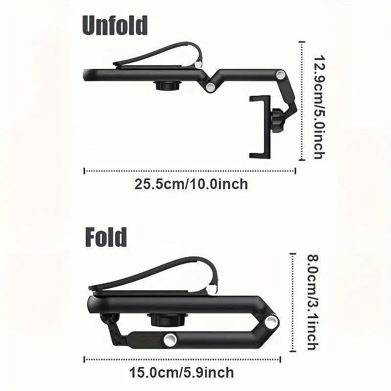 New 1080 Multi  Function Sun Visor Universal 360 Degree Rotating Phone Holder Suitable for Any Scene Car Holder , Rotatable and Retractable
