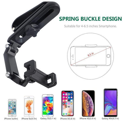 New 1080 Multi  Function Sun Visor Universal 360 Degree Rotating Phone Holder Suitable for Any Scene Car Holder , Rotatable and Retractable