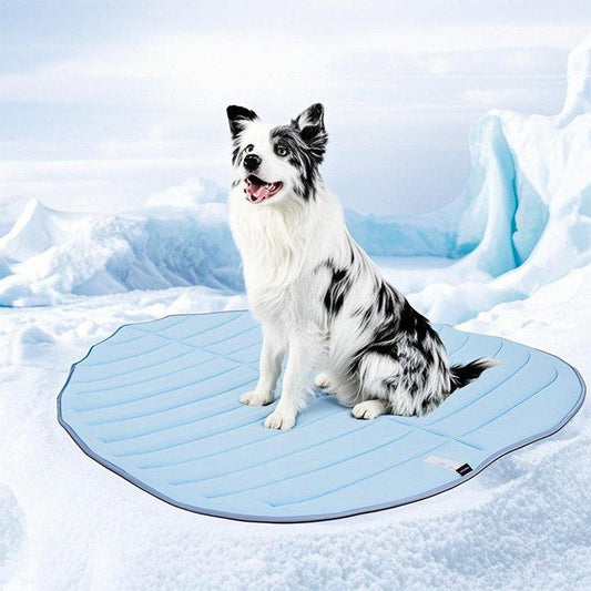 Vagascape Cooling Pet Mat/All Season Pet Mat, Eco-Friendly for Large Dog, Cats Use in Crate, Trunk, Camping, Portable, Machine Washable,