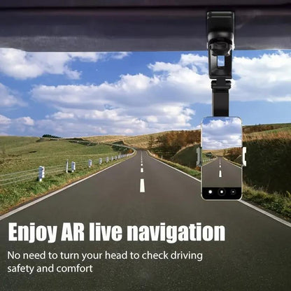 New 1080 Multi  Function Sun Visor Universal 360 Degree Rotating Phone Holder Suitable for Any Scene Car Holder , Rotatable and Retractable