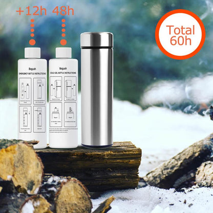 60H Insulin Pens Cooler Travel Case Medication Cooler for Travel TSA Approved Medicine Cooler Medical Diabetic Travel Cooler Bag Epipen Carry Case, Silver