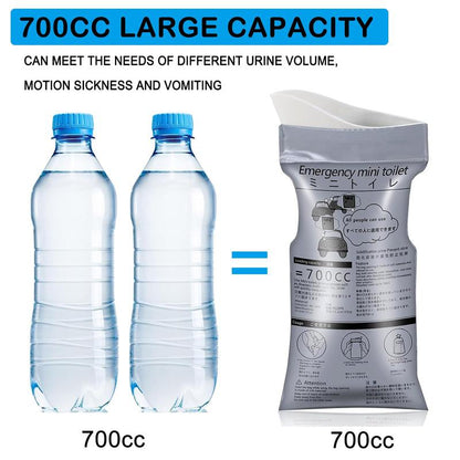 Disposable Emergency Urinal Bag, Portable Camping Pee Bag, Traffic Jam Emergency Urine Bag, Travel Emergency Mini Bag, Car Accessories, Travel Accessories, Essential Summer Essentials, Travel