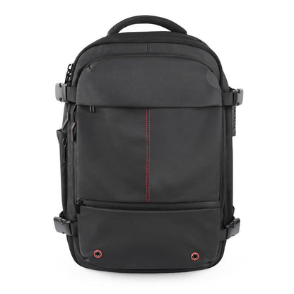 Travel Inspira, Carry-On Travel Backpack, 55L Expandable Vackpack with Vacuum Compression