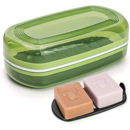 Shampoo Bar Holder, Travel Soap Case, Soap Box for Duke Cannon for Traveling, Camping, Gym, Bathroom
