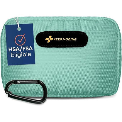 KEEP GOING Travel Gokit, First Aid Kit with Essential Supplies for Travel